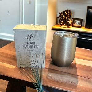 Chic & Tonic Wine Tumbler in Rose Gold (NIB)